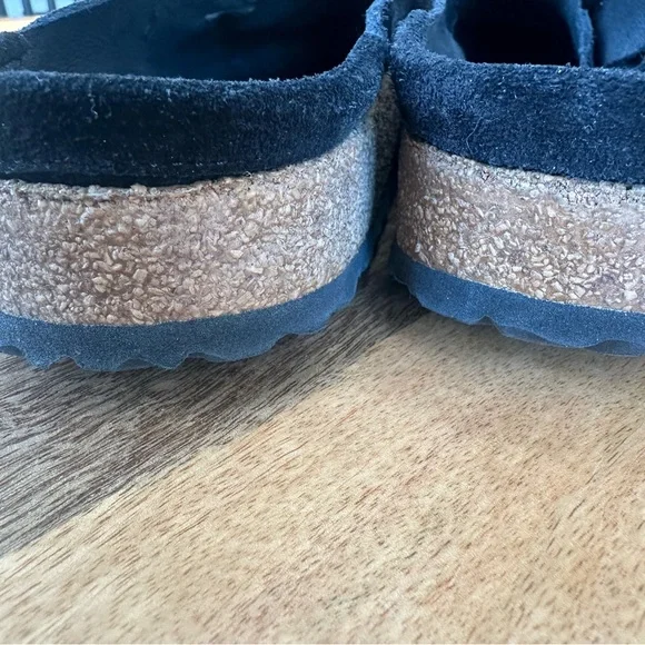 Birkenstock Black Suede Slip-Ons - Picture 4 of 4